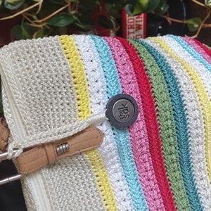 Beautiful The Sak casual classic hand crochet tote